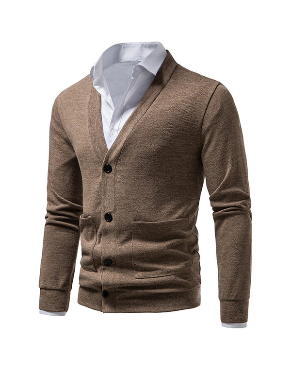 Brent Pocket Casual Cardigan (shirt not included)